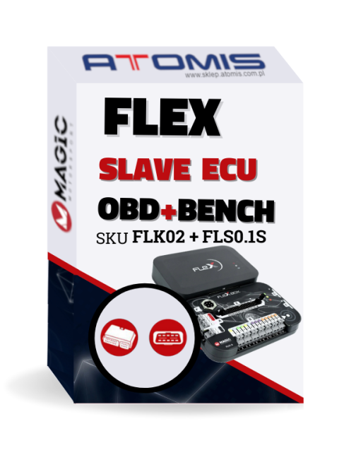 MagicMotorSport FLEX Slave ECU OBD + Bench (FLK02 + FLS0.1S)