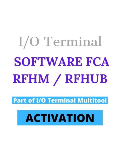 I/O TERMINAL SOFTWARE FCA RFHM / RFHUB