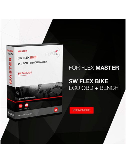 MagicMotorSport - FLS0.13M - Software Flex Bike ECU OBD + Bench Master