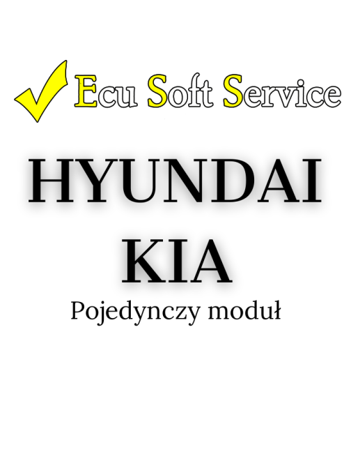 Ecu Soft Service - ESS0006 - Moduł Hyundai, Kia