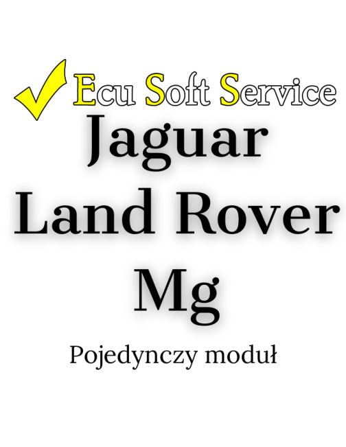 Ecu Soft Service - ESS0007 - Moduł Jaguar, Land Rover, Mg