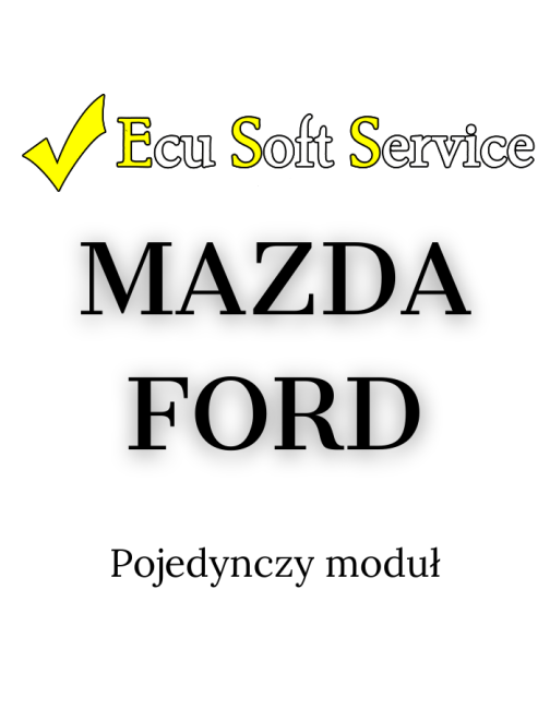 Ecu Soft Service - ESS0008 - Moduł Mazda, Ford