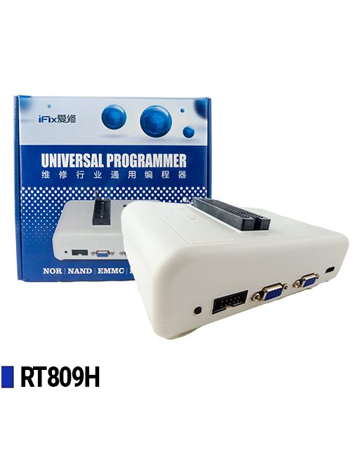 RT809H Uniwersalny programator + 55 adapterów - Nand MCU Nor Emmc Isp