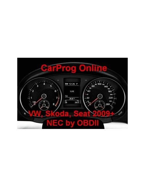 S7.14 VW, Skoda, Seat 2009 + dashboards z NEC programowanie poprzez OBDII