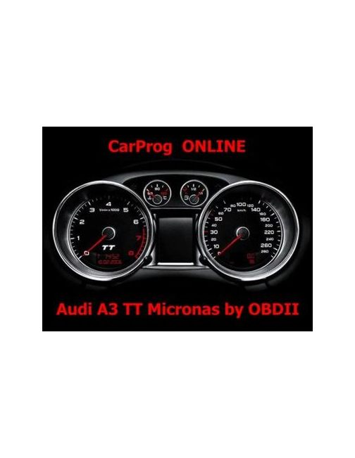 S7.12 Audi A3 TT 2005-2009 licznik z Micronas przez OBDII