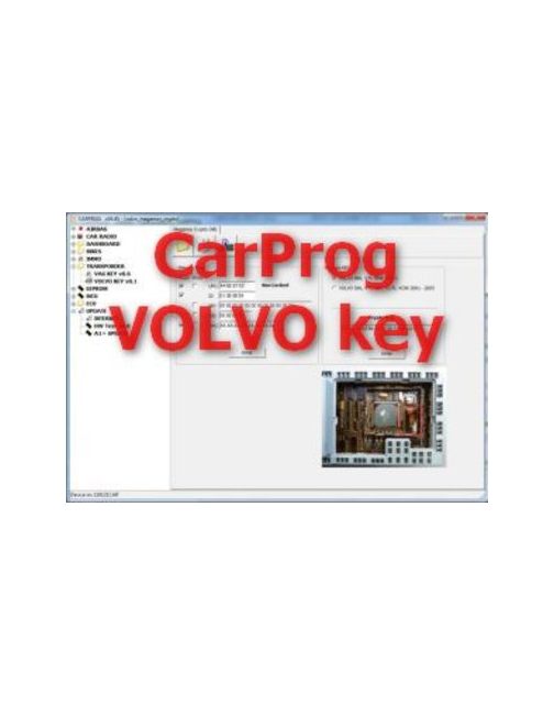 CarProg S4.9 - Przygotowanie transpondera klucza do Volvo 
