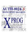 ELDB AUTORYZACJA XPROG AUTH-0024-3 9S12XE SECURITY