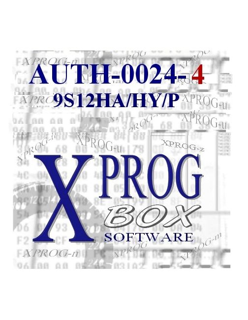 ELDB AUTORYZACJA XPROG AUTH-0024-4 MC9S12HA/HY/P/VR/XS