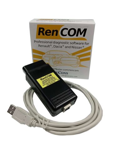 RenCOM - narzędzie diagnostyczne dla Renault/Nissan/Infiniti/Dacia
