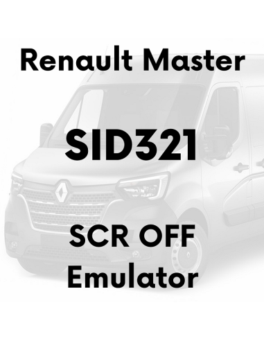 Emulator Renault Master SID321- SCR Adblue