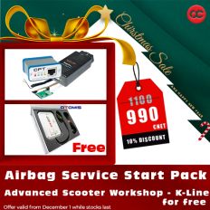 AirBag Service Start Pack + Advanced Scooter Workshop