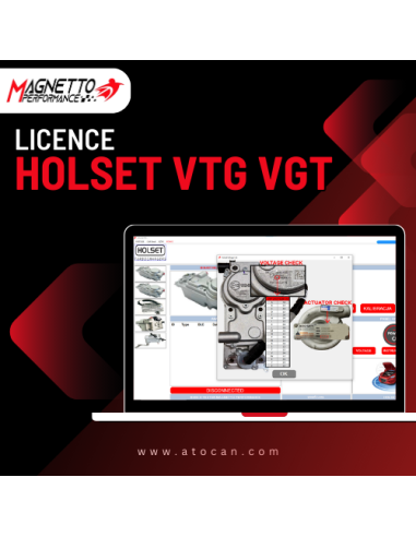 Licencja Magnetto Bench Tester HOLSET VTG VGT
