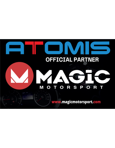 MagicMotorSport Baner Partnerski Atomis 250x125