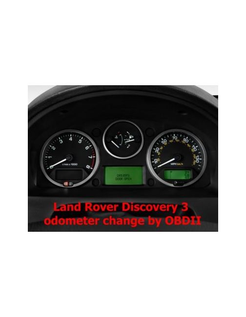 S7.23 LandRover Discovery 3 odometer programming by OBDII