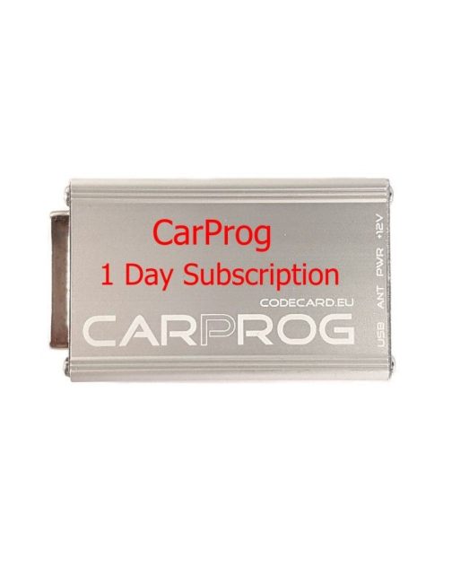 SUB 24H Carprog - Full 24 hours (1 day) subscription