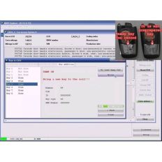 Zestaw10-SKU73 - (seria F) CAS4 (system EWS4 i EWS5) poprzez OBD i moduł odczytu ISN Bosch benzyna DME