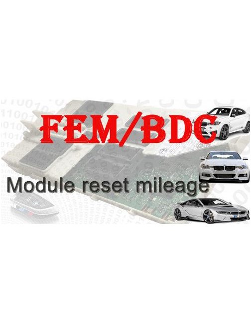 SKU79 - Module reset mileage FEM/BDC, STOP_KM, Change KM KOMBI (F series)