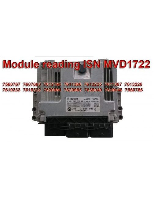 SKU60-Module for reading ISN MVD1722 ( N18 Tricore) via OBD