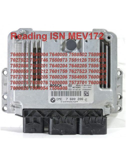 SKU55-Module for reading ISN MEV17_2 ( N12 Tricore) via OBD