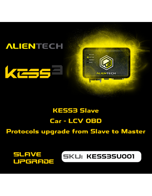 KESS3SU001 - KESS3 Slave - Car - LCV OBD Protocols upgrade from Slave to Master