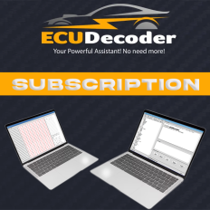 ECUDEC_SUB1Y - ECUDecoder - 1 year subscription