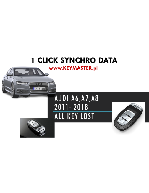 KPL04 - KEYMASTER POLDIAG - Pack of 10 x SYNC DATA for A6,A7,A8 or Touareg