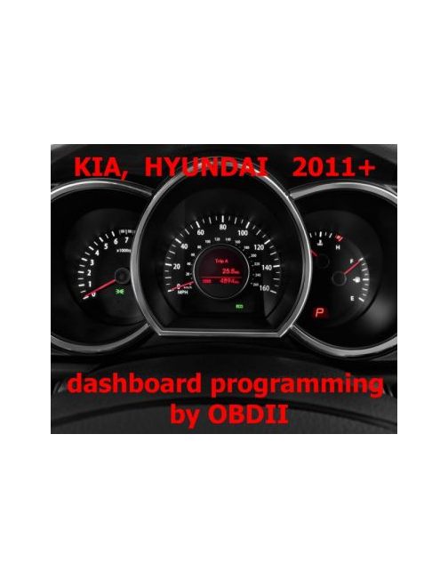 S7.38 Kia Hyundai 2011+ dashboard programming by OBDII