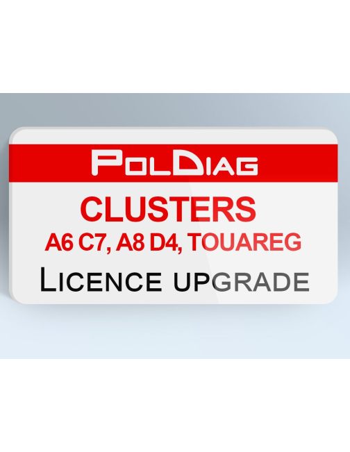 KPL11 - Clusters LicenseA6 C7, A7, A8 D4, Touareg 2010