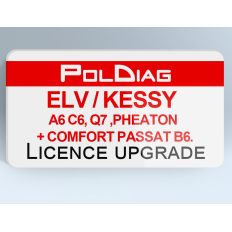 KPL15 - ELV / Kessy A6 C6, Q7 , + Comfort Passat B6 License