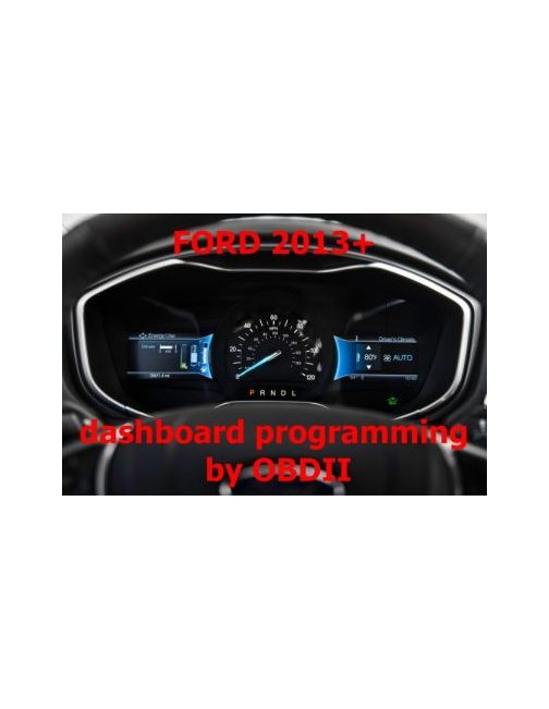 S7.39 Ford Ranger, Fusion dashboard programming 2013+ by OBDII