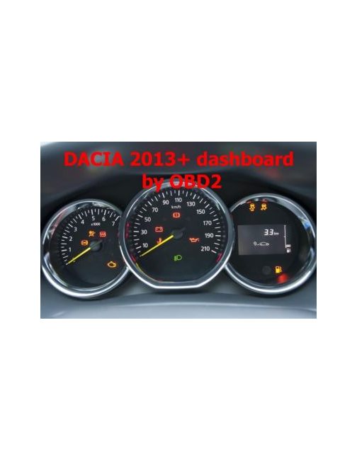 S7.41 Dacia 2013+ dashboard programming by OBDII