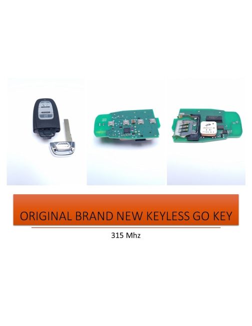 ORIGINAL BRAND NEW KEYLESS GO – SMART KEY – FOR A6 A7 A8 315MHz