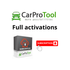 CPT_SUB1Y - CARPROTOOL MAGIC FULL ACTIVATION 1 YEAR