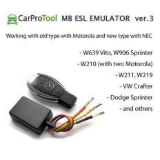 MBESL_EMU - EMULATOR BLOKADY KIEROWNICY ESL DLA MERCEDES Benz, DODGE, VW v3.1