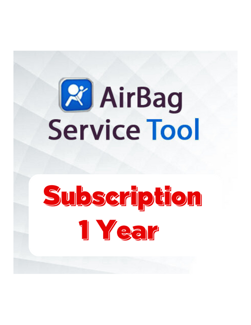 AST_SUB1Y - Airbag Service Tool - Subskrypcja na 1 rok