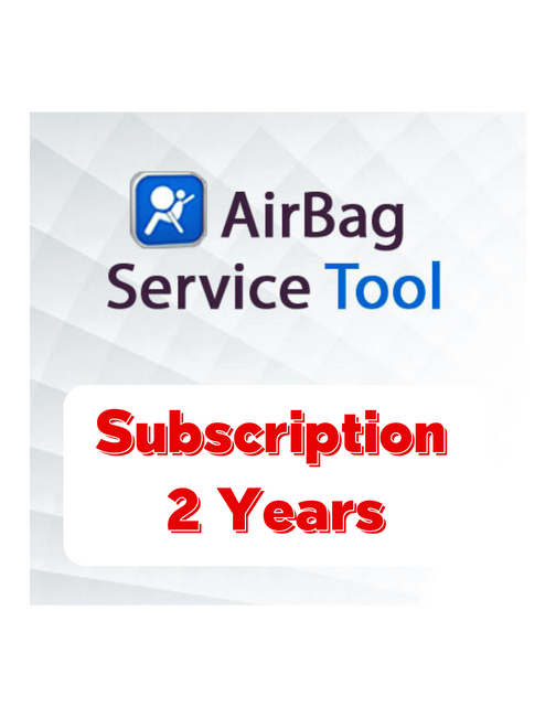 AST_SUB2Y - Airbag Service Tool - Subskrypcja na 2 lata