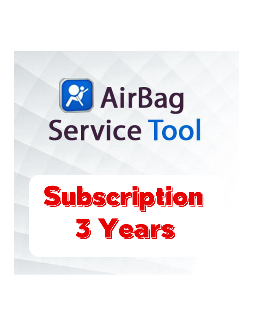 AST_SUB3Y - Airbag Service Tool - Subskrypcja na 3 lata