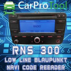 CPTSC04 - RNS 300 Code Reader. Aktywacja dla CarProTool.