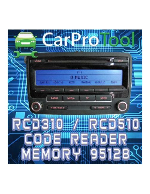 CPTSC05 - CAR RADIO RCD 310 / RCD 510 Code Reader. Activation for CarProTool.