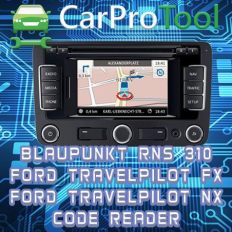 CPTSC02 - Blaupunkt RNS 310 / Ford Travelpilot FX NX [OMAP5948] Code Reader. Activation for CarProTool