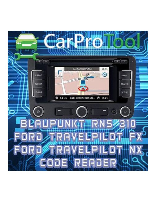 CPTSC02 - Blaupunkt RNS 310 / Ford Travelpilot FX NX [OMAP5948] Code Reader. Aktywacja dla CarProTool