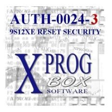 AUTH0024-3 - 9S12XE Autoryzacja X-PROG ELDB