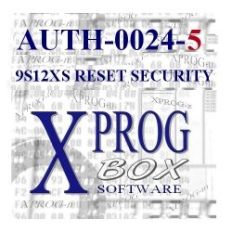 AUTH0024-5 - 9S12XS Autoryzacja X-PROG ELDB