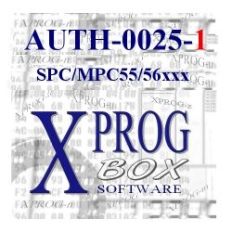 AUTH0025-1- SPC/MPC55/56xxx Authorization XPROG ELDB