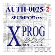 AUTH0025-2 - SPC/MPC57xx Autoryzacja XPROG ELDB