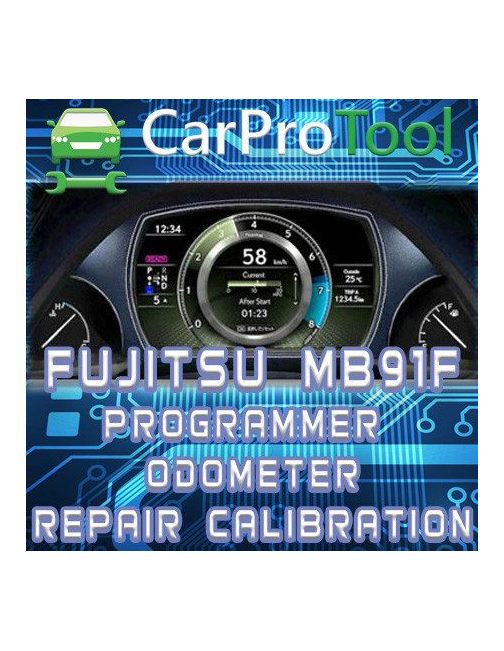 CPTSP07 - Fujitsu MB91F Programmer & ODOmeter repair solution.