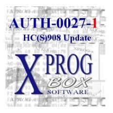 AUTH0027-1 - HC(S)908 Autoryzacja XPROG ELDB