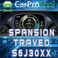 CPTSP08 -  Spansion TRAVEO S6J30xx ( S6J3001LSJ, S6J3003KSE, S6J32BAKSE ) Programmer