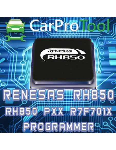 CPTSP09 - Renesas RH850, RH850Pxx R7F701x Programmer. Activation for CarProTool Programmer.