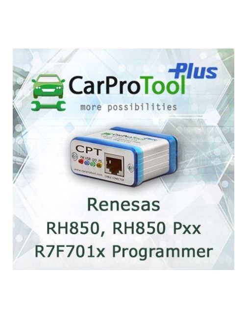 CPTSP09 - Renesas RH850, RH850Pxx R7F701x Programmer. Activation for CarProTool Programmer.